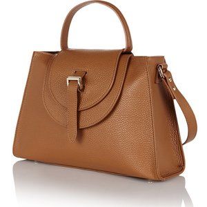 NEW Meli Melo Flavia Crossbody Top handle Bag Chestnut Tan